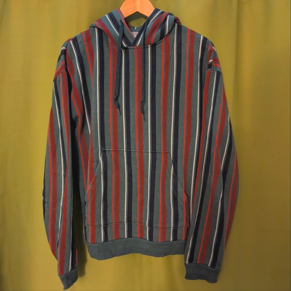 UO Vertical Stripe Hoodie Sweatshirt